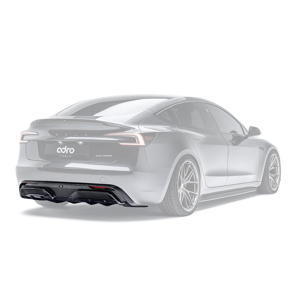 ดิฟฟิวเซอร์ท้าย Carbon Fiber Tesla Model 3 (Highland) ADRO แท้