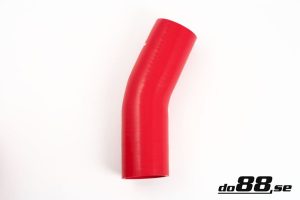 ท่อยางซิลิโคน ข้องอ 25 องศา do88 สีแดง ขนาด 3 นิ้ว (76 มม.)