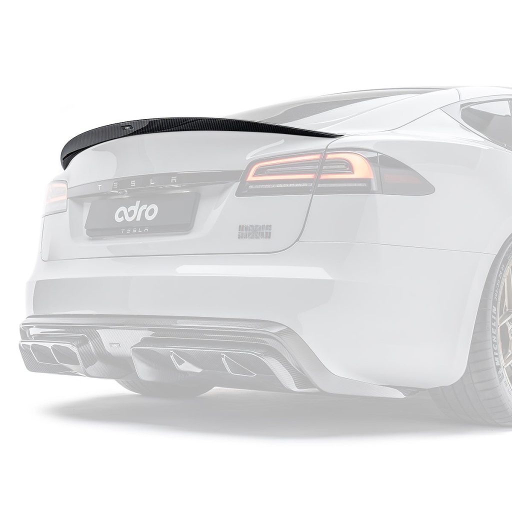 สปอยเลอร์ท้าย Carbon Fiber Tesla Model S ADRO แท้