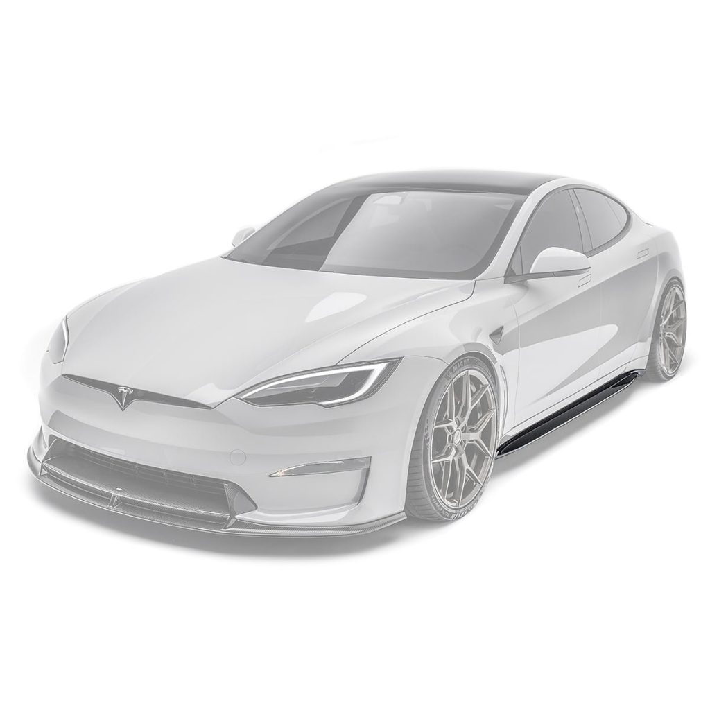 สเกิร์ตข้าง Carbon Fiber Tesla Model S ADRO แท้