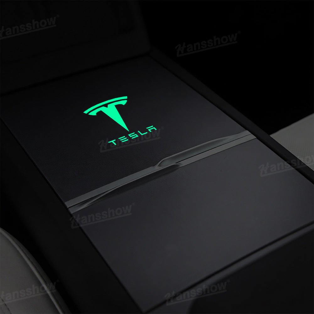 กล่องเก็บของในรถ คอนโซลกลาง Hansshow Tesla Model Y Juniper Highland (STICKER VINYL WRAP)