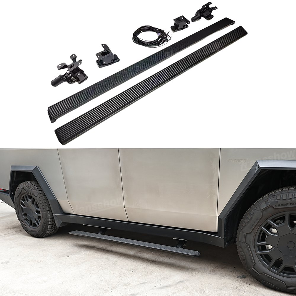 บันไดข้างไฟฟ้า Hansshow Tesla Cybertruck (RETRACTABLE AUTOMATIC ELECTRIC)