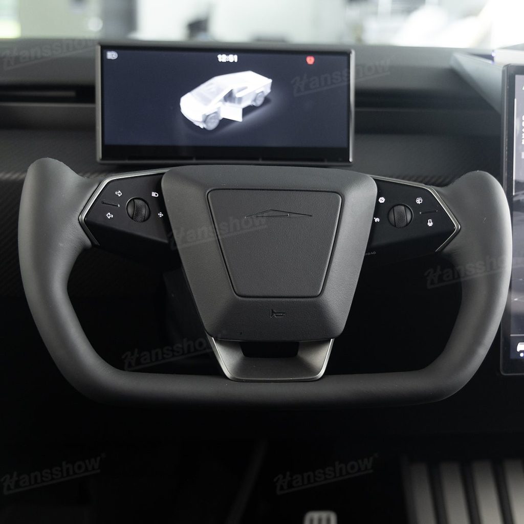 พวงมาลัย พวงมาลัย Hansshow Tesla Cybertruck (PERSONALIZED)
