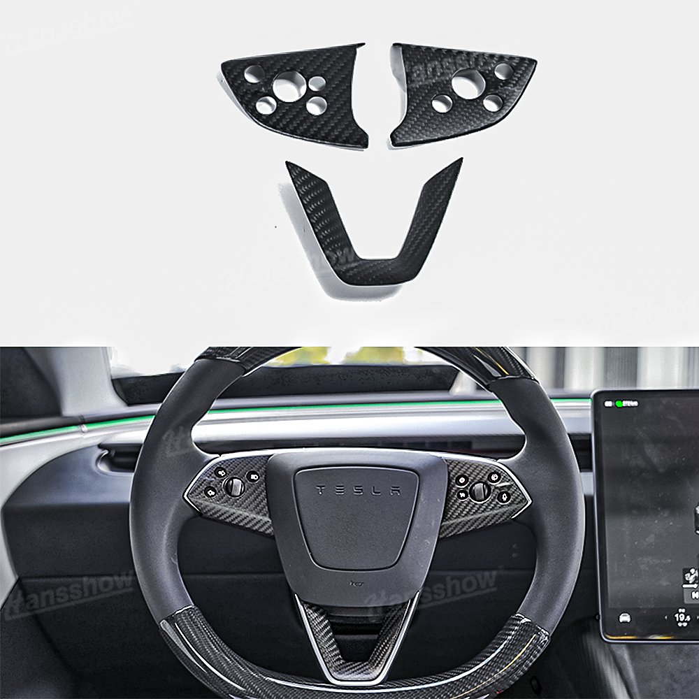方向盘方向盘 Hansshow Tesla Model 3 Highland(DECORATION TRIM)