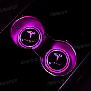 ไฟแต่ง ที่วางแก้ว Hansshow Tesla Model Y Juniper Highland