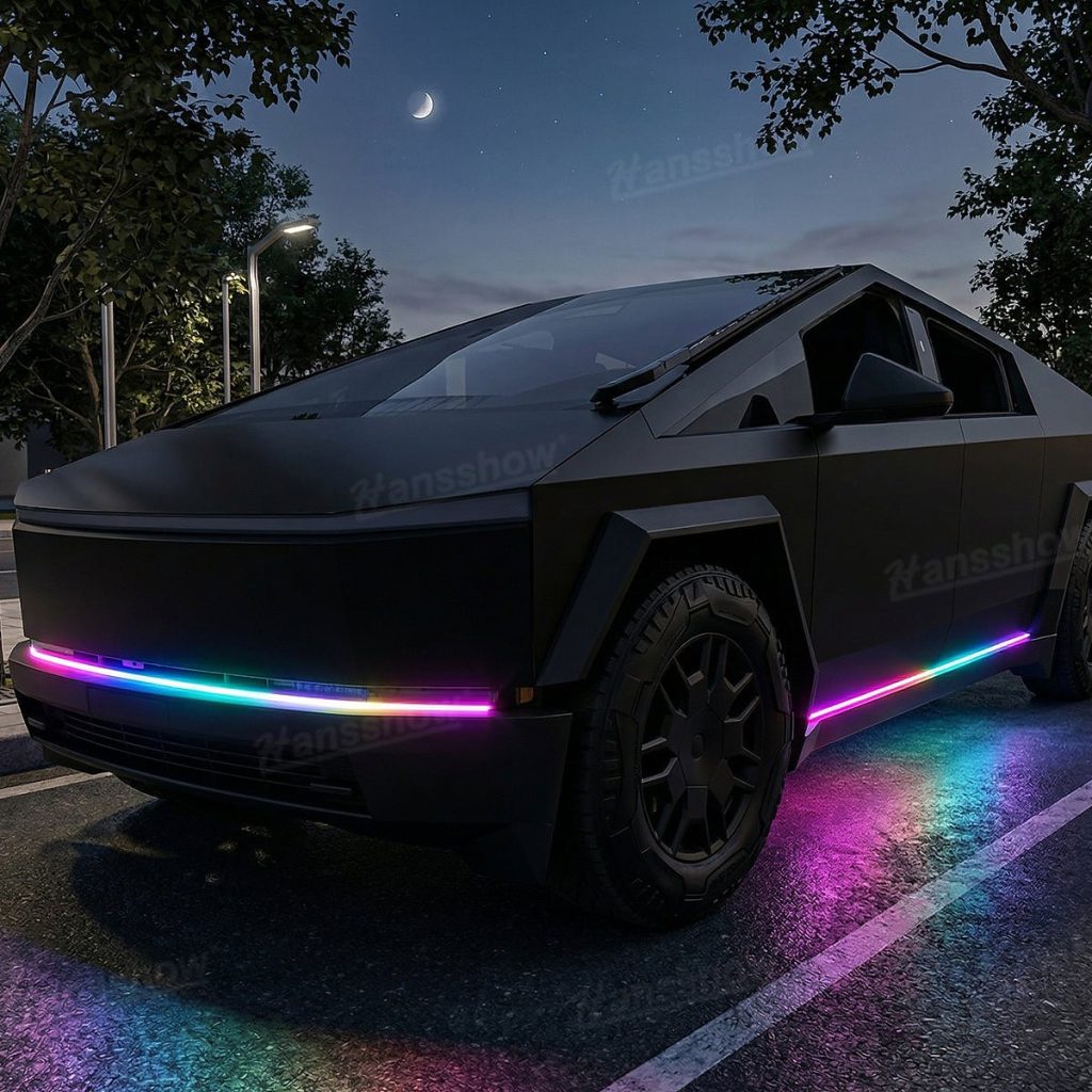 ไฟแอมเบียนต์ Hansshow Tesla Cybertruck (PROFILE APP HIDDEN)