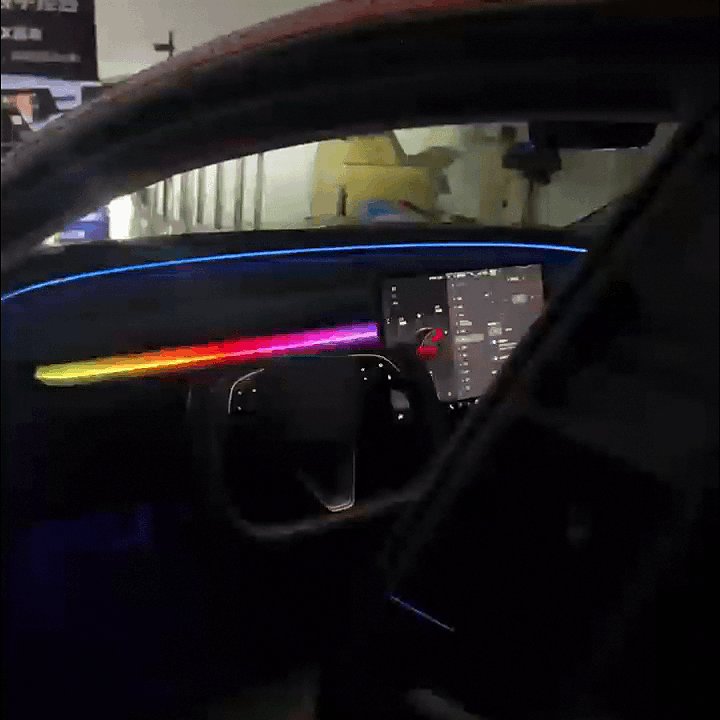 ไฟแอมเบียนต์ Hansshow Tesla Model Y Juniper Highland (CUSTOM-FIT SMART 3.0)