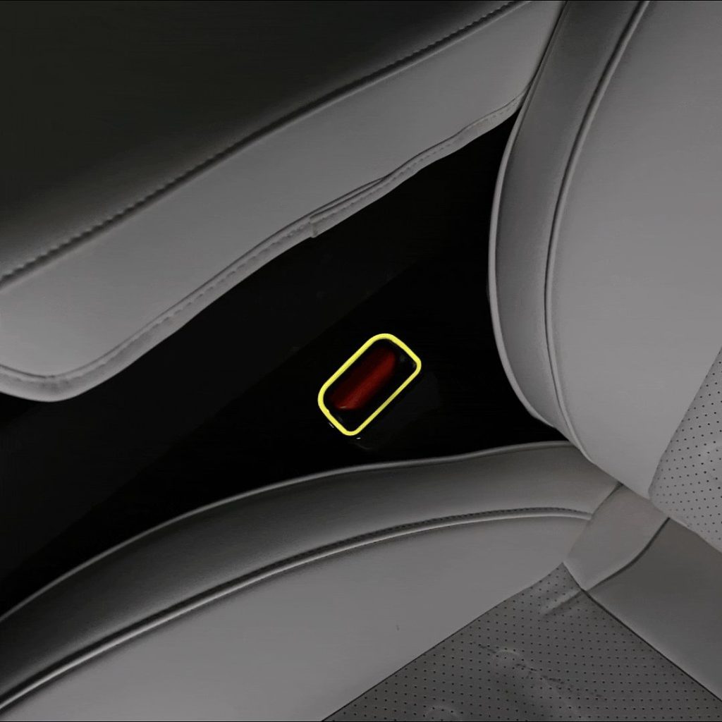 ไฟแอมเบียนต์ Hansshow Tesla Model Y Juniper Highland (RECEPTACLE 64-COLOR BUCKLE)