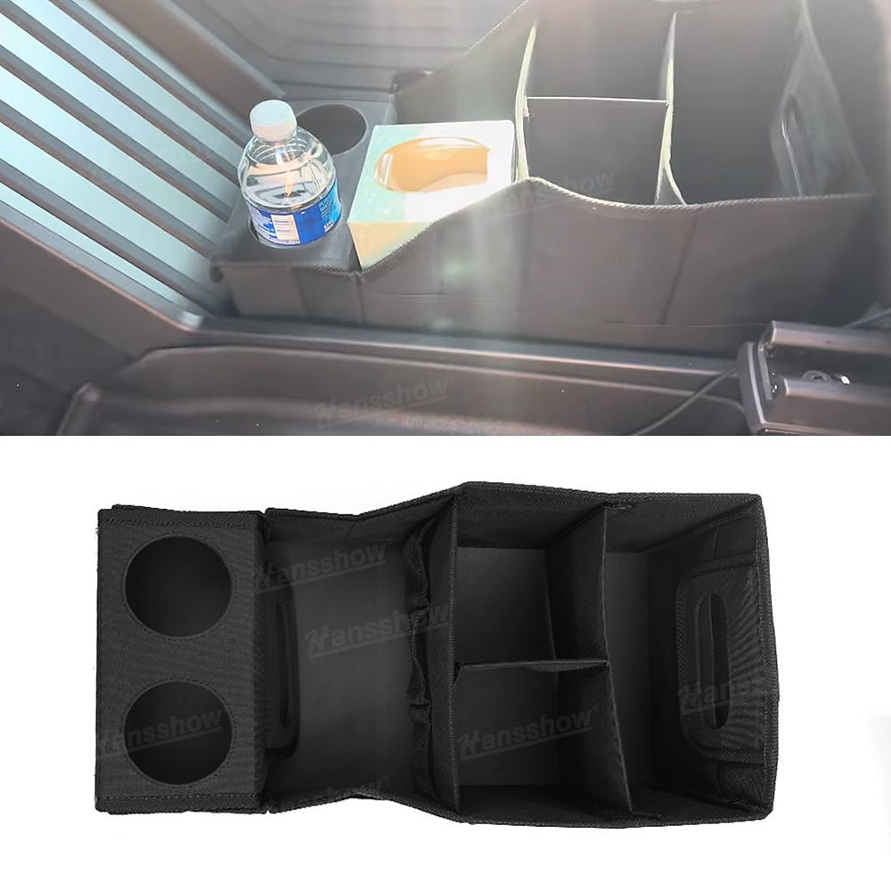 กล่องเก็บของในรถ คอนโซลกลาง Hansshow Tesla Cybertruck (COMPARTMENTS OXFORD CLOTH)