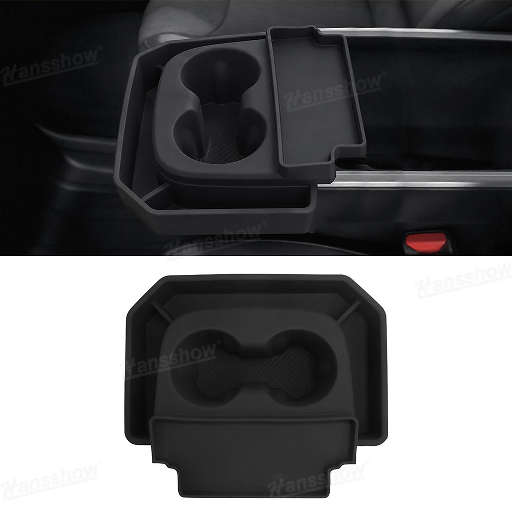 กล่องเก็บของในรถ คอนโซลกลาง Hansshow Tesla Model Y Juniper (SHAKE ANTI SLIP)