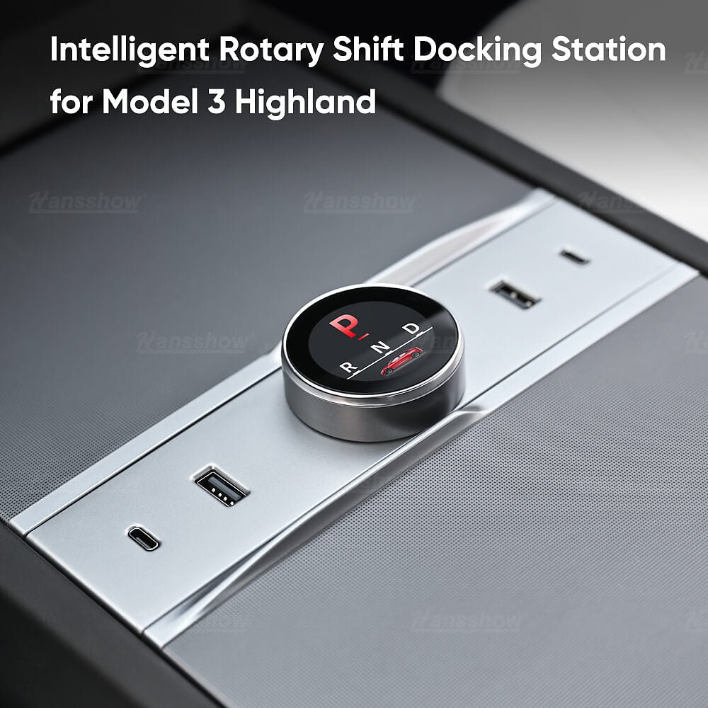 ก้านเกียร์ Hansshow Tesla Model 3 Highland (ADAPTER DOCKING STATION)