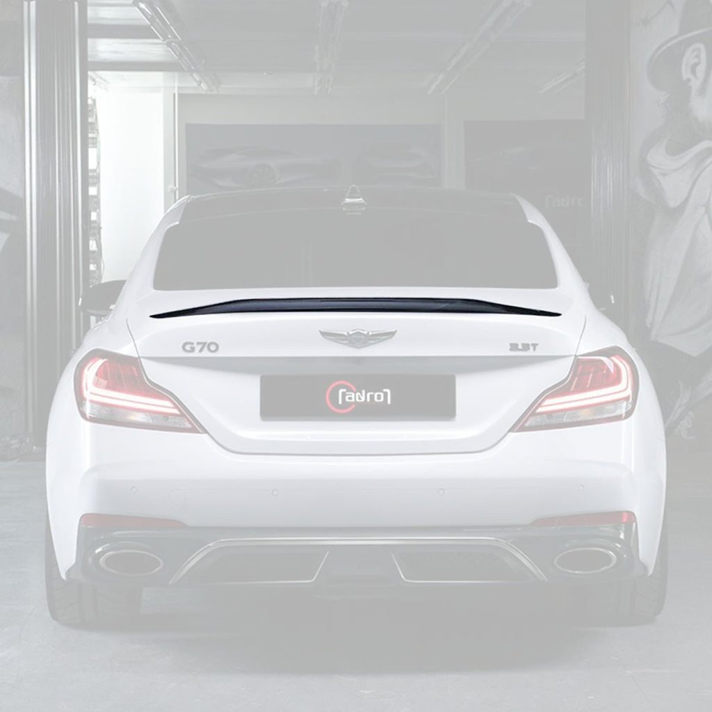 สปอยเลอร์ท้าย Carbon Fiber Genesis G70 (V1) ADRO แท้