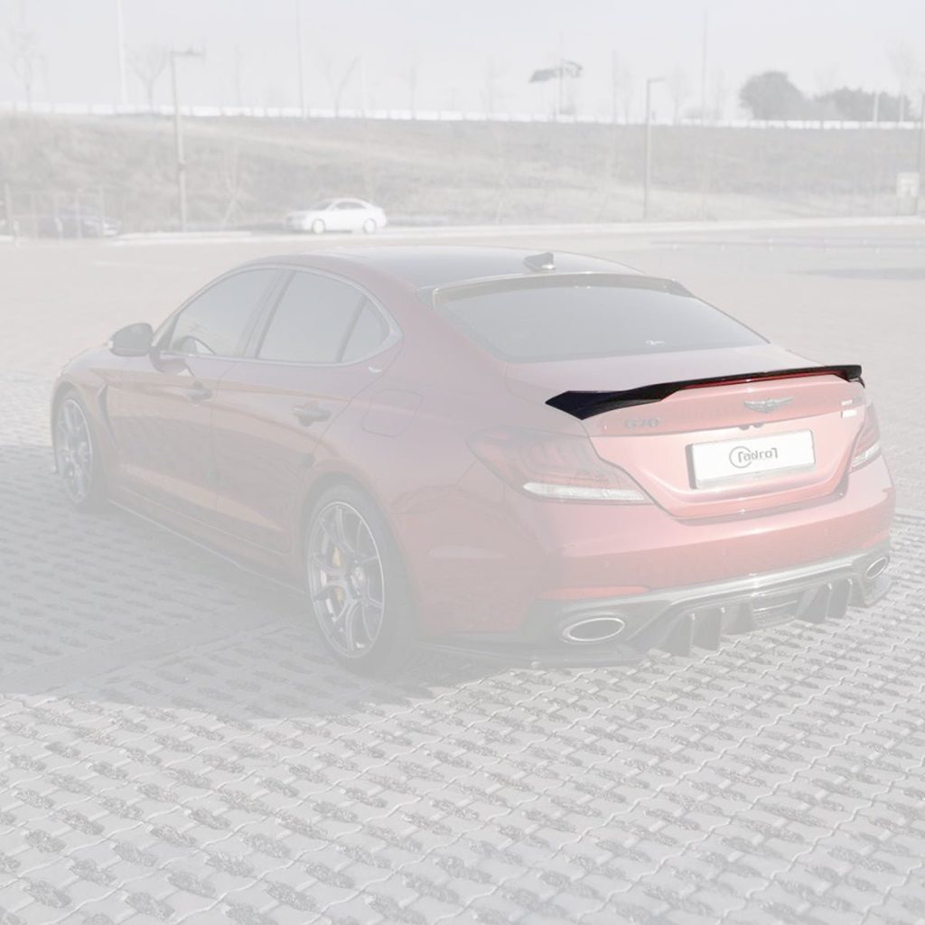 สปอยเลอร์ท้าย Carbon Fiber Genesis G70 (V2) ADRO แท้