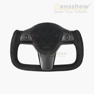 พวงมาลัย พวงมาลัย Hansshow Tesla Model 3 (ALCANTARA FUNCTION HEATING)