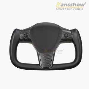 พวงมาลัย พวงมาลัย Hansshow Tesla Model 3 (FEATURE ELLIPSE HEATED)