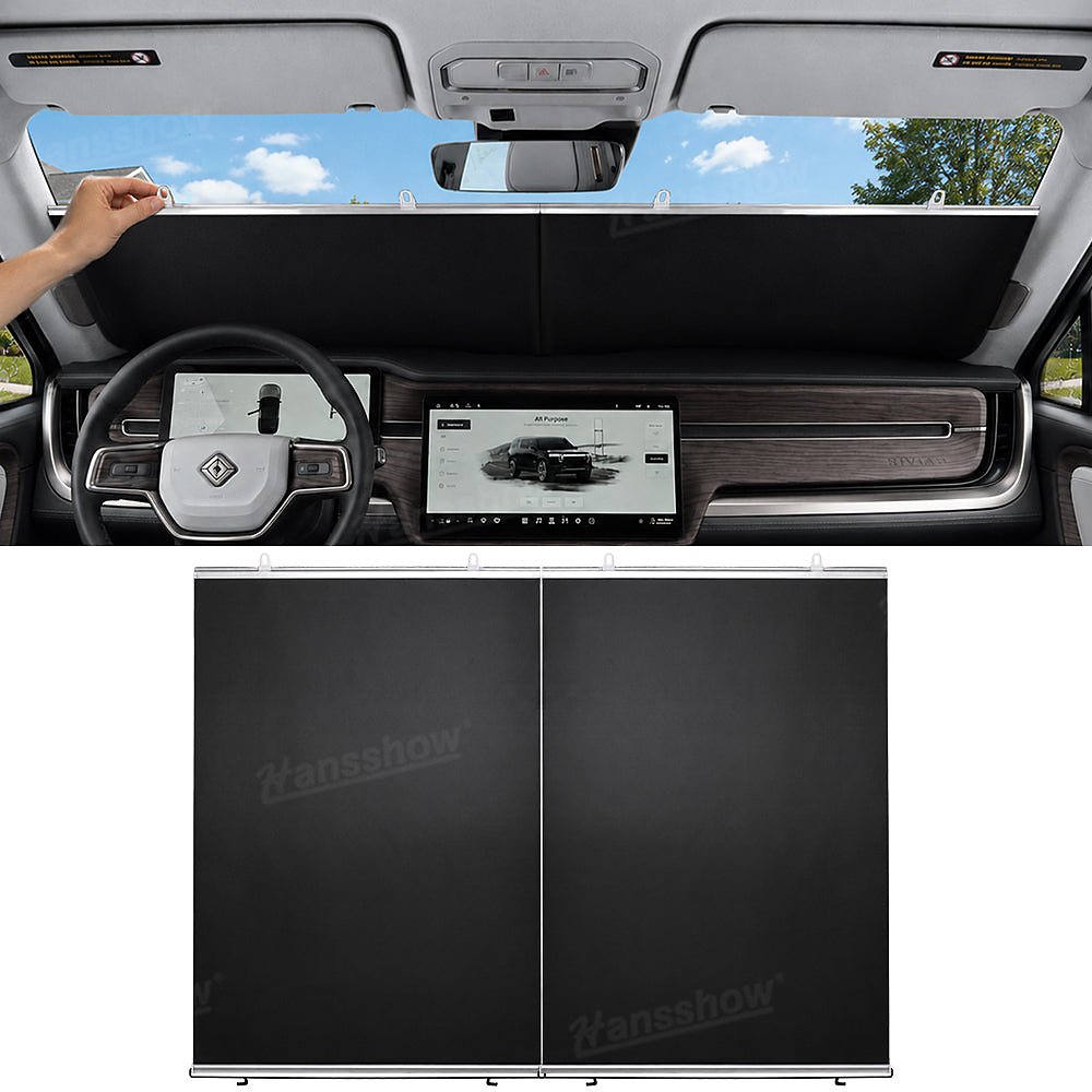 ม่านบังแดด กระจกหน้า Hansshow Rivian R1T/R1S (R1S/R1T)