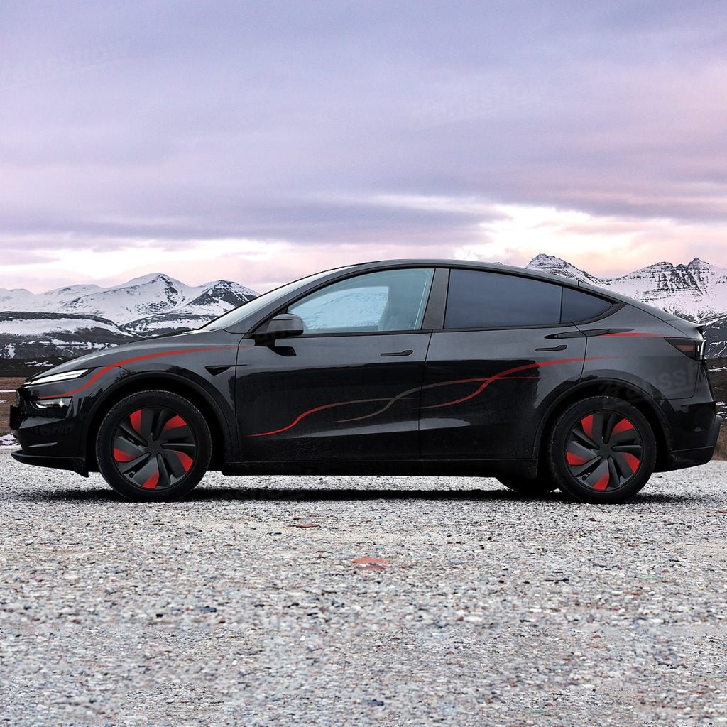 สติกเกอร์ตกแต่ง Hansshow Tesla Model Y Juniper (INTERACTIVE CUSTOM STRIPE)