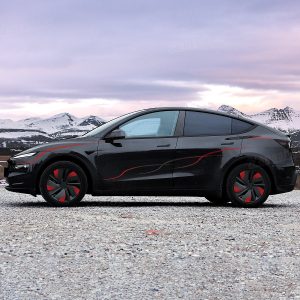 สติกเกอร์ตกแต่ง Hansshow Tesla Model Y Juniper (INTERACTIVE CUSTOM STRIPE)