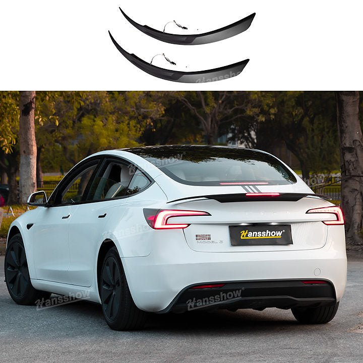 สปอยเลอร์ท้าย ท้ายรถ Hansshow Tesla Model Y (MIDDLE BRAKE LIGHT)