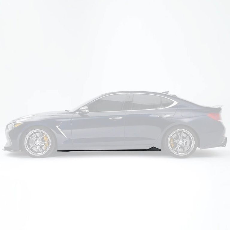 Side Skirts Carbon Fiber Genesis G70 ADRO Genuine