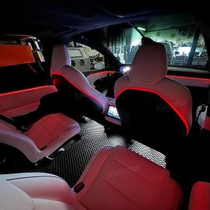 ไฟแอมเบียนต์ Hansshow Tesla Model X (128-COLORS CARVING LASER)