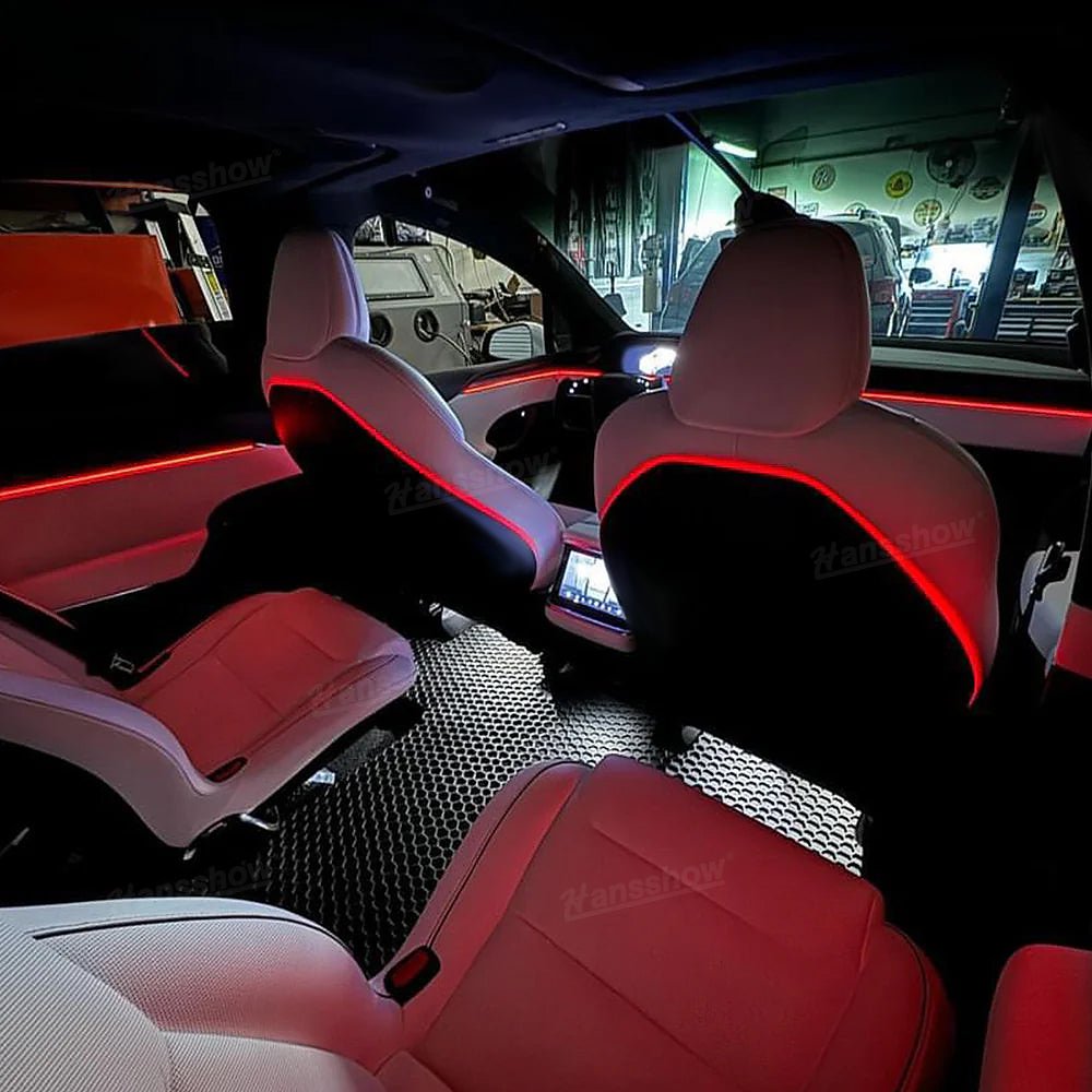 ไฟแอมเบียนต์ Hansshow Tesla Model X (128-COLORS CARVING LASER)