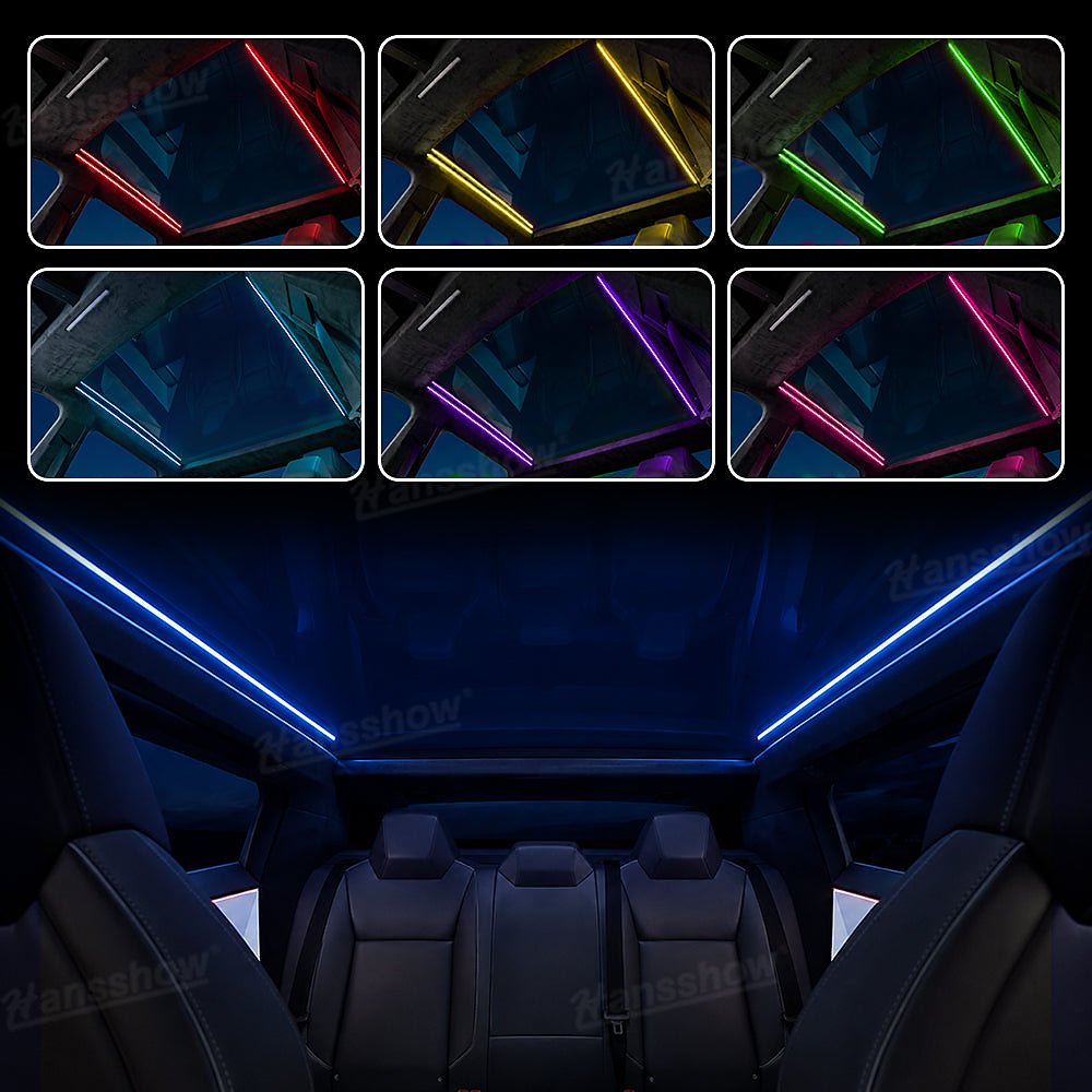 ไฟแอมเบียนต์ หลังคากระจก Hansshow Tesla Cybertruck