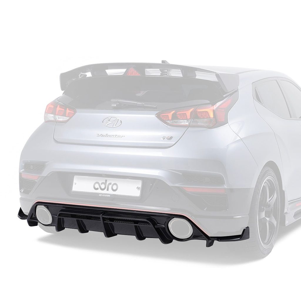ดิฟฟิวเซอร์ท้าย Carbon Fiber Hyundai Veloster N ADRO แท้