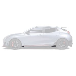 สเกิร์ตข้าง Carbon Fiber Hyundai Veloster N (V2) ADRO แท้