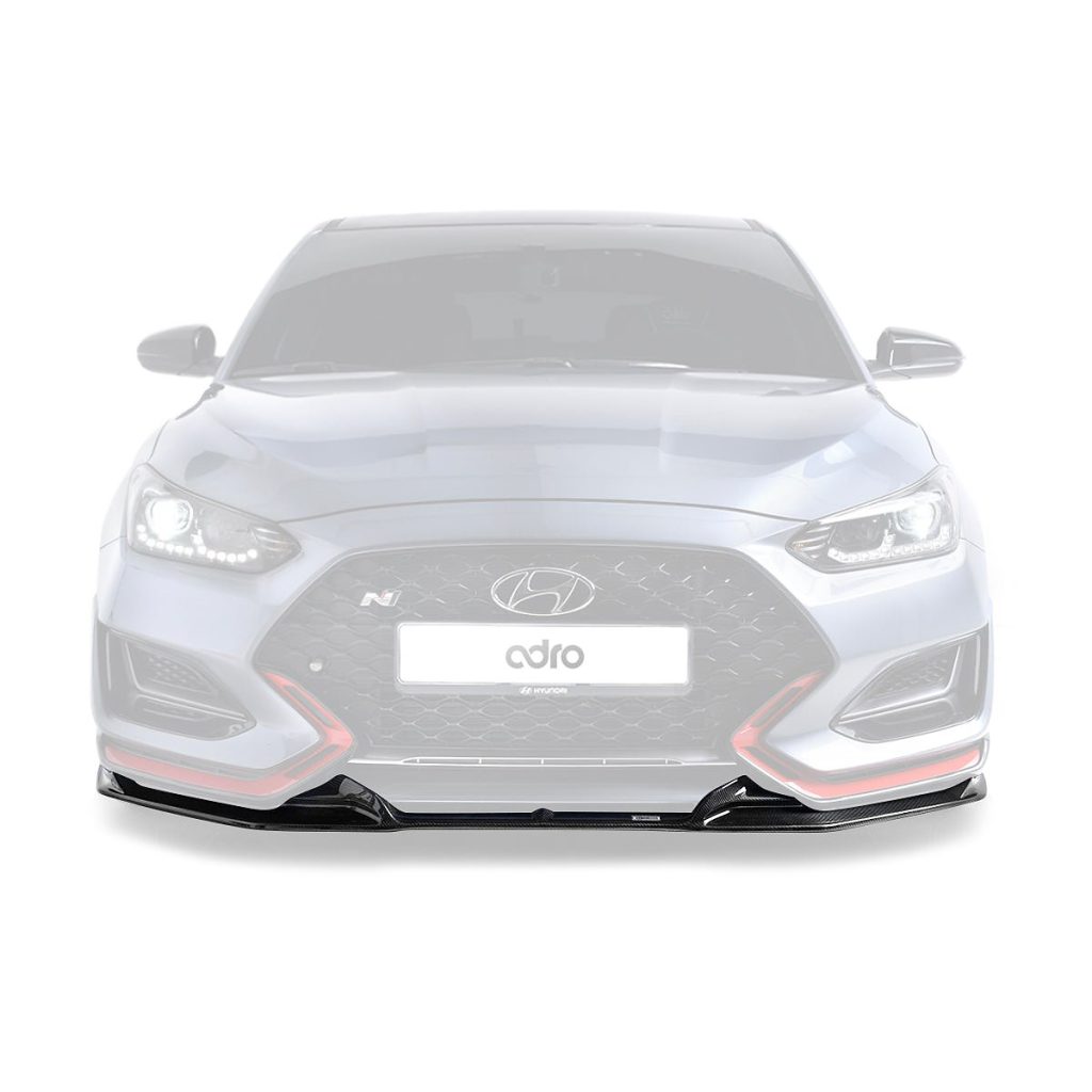 ลิ้นหน้า Carbon Fiber Hyundai Veloster N (V2) B ADRO แท้