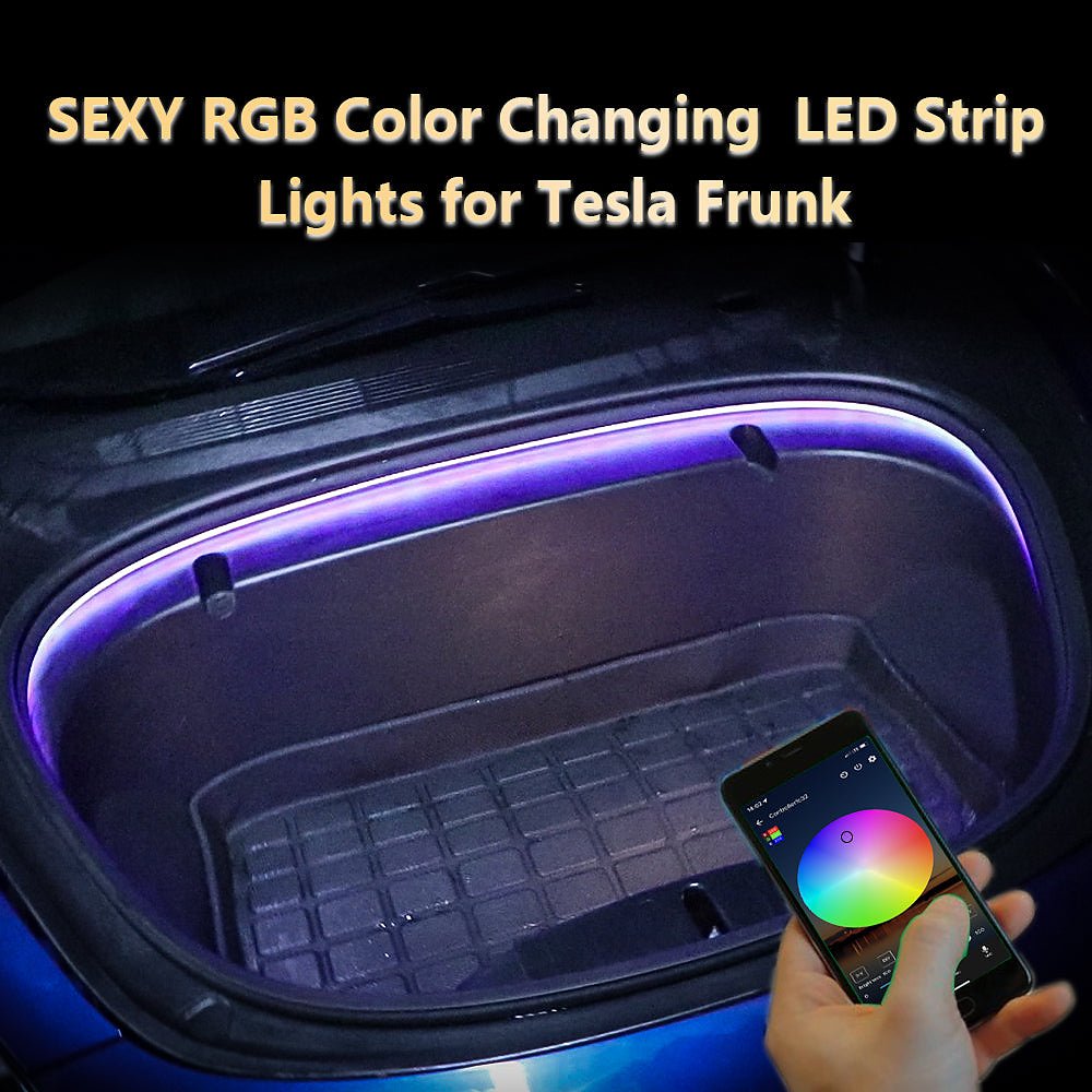 ฝากระโปรงหน้าไฟฟ้า ฝากระโปรงหน้า Hansshow Tesla Model Y (MULTI-FUNCTION RGB)