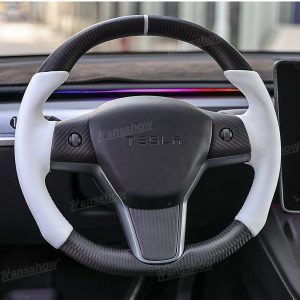 พวงมาลัย พวงมาลัย Hansshow Tesla Model Y (HANDGRIP)