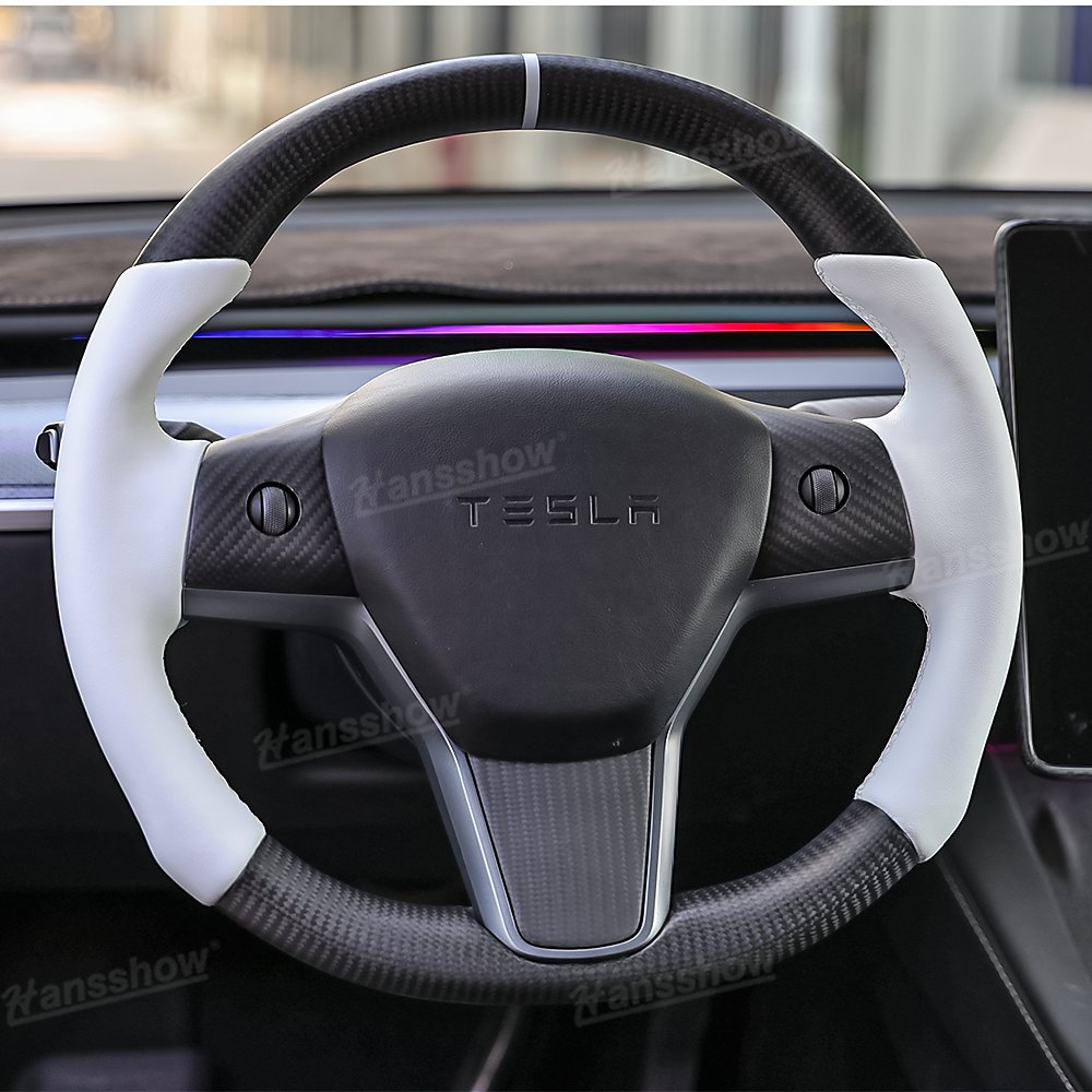 พวงมาลัย พวงมาลัย Hansshow Tesla Model Y (HANDGRIP)