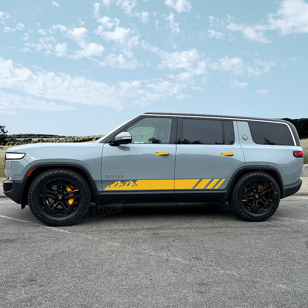 สติกเกอร์ตกแต่ง Hansshow Rivian R1T/R1S