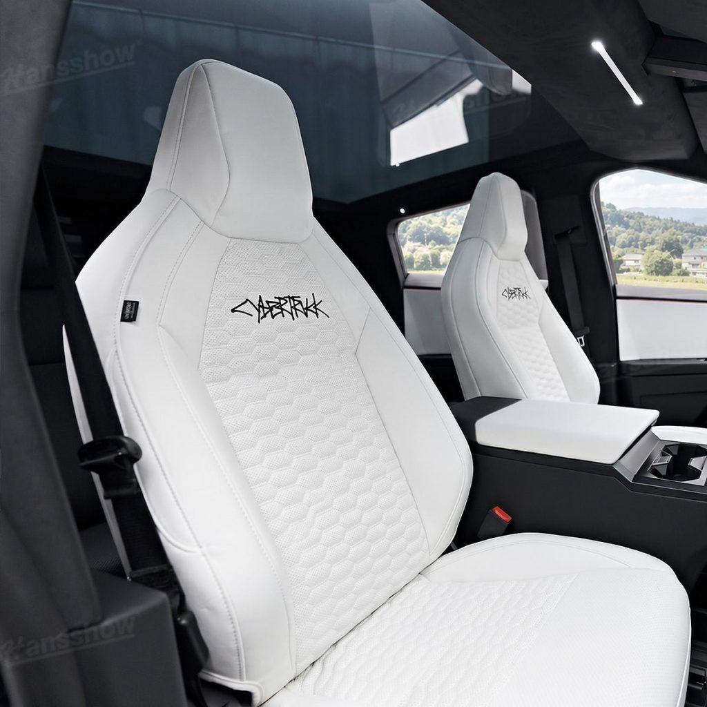 อุปกรณ์เบาะ Hansshow Tesla Cybertruck (RACING STYLE PERFORATED)
