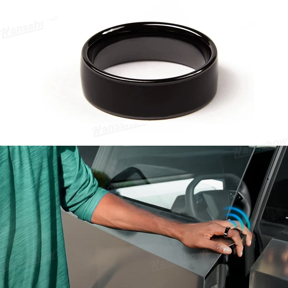 อุปกรณ์แต่งรถ Hansshow Tesla Cybertruck (BLACK SMART RING)