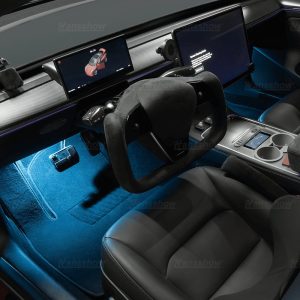อุปกรณ์แต่งรถ Hansshow Tesla Model 3 (PREMIUMFOOTWELL CUSTOMIZED PERFECTLY)