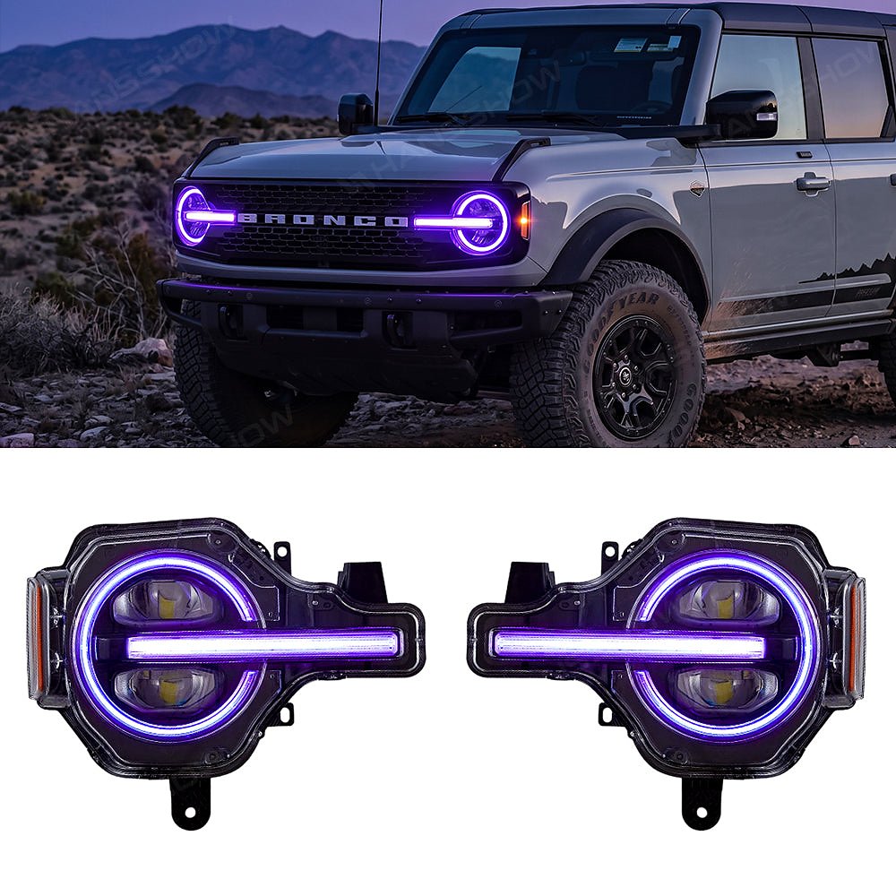 ไฟแต่ง Hansshow Ford Bronco (HEADLIGHTS PROJECTOR ASSEMBLY)