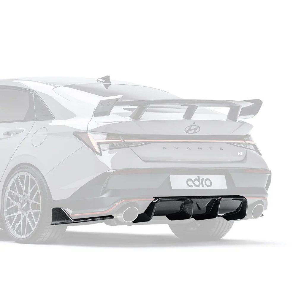 ดิฟฟิวเซอร์ท้าย Carbon Fiber Hyundai Elantra N (PE) ADRO แท้