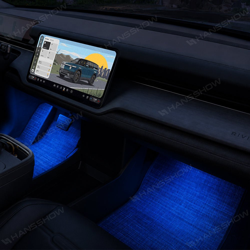 ไฟแอมเบียนต์ ใต้เท้า Hansshow Rivian R1T/R1S