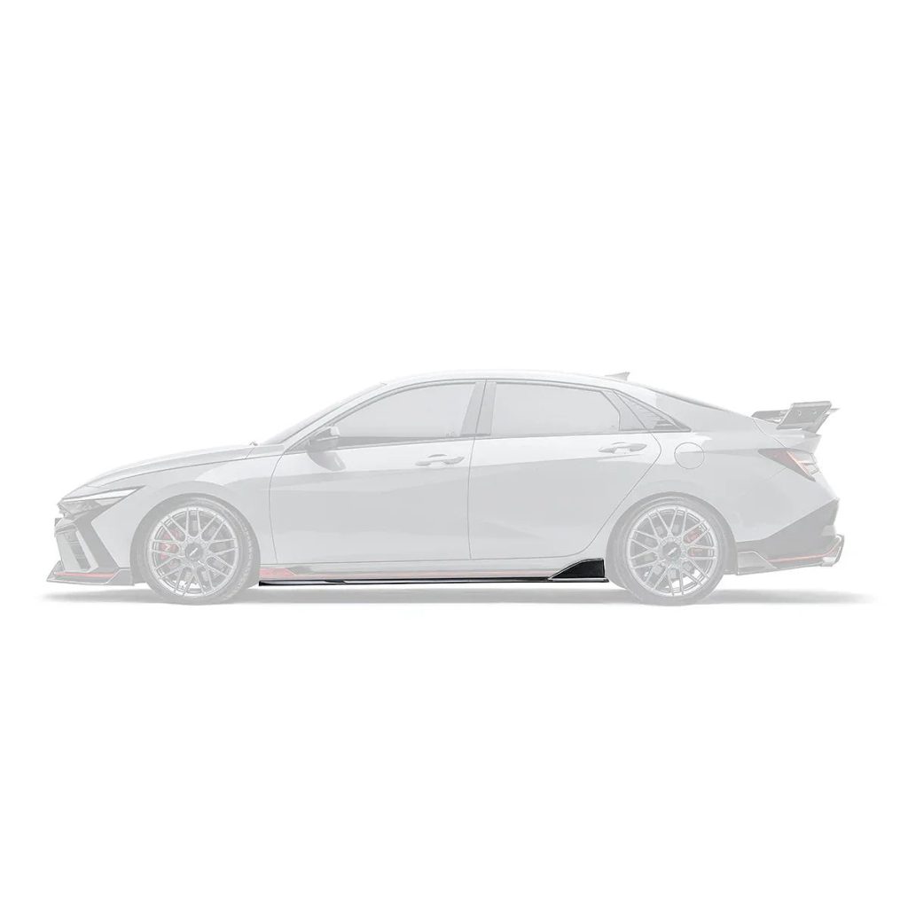 สเกิร์ตข้าง Carbon Fiber Hyundai Elantra N (V2 PE) ADRO แท้