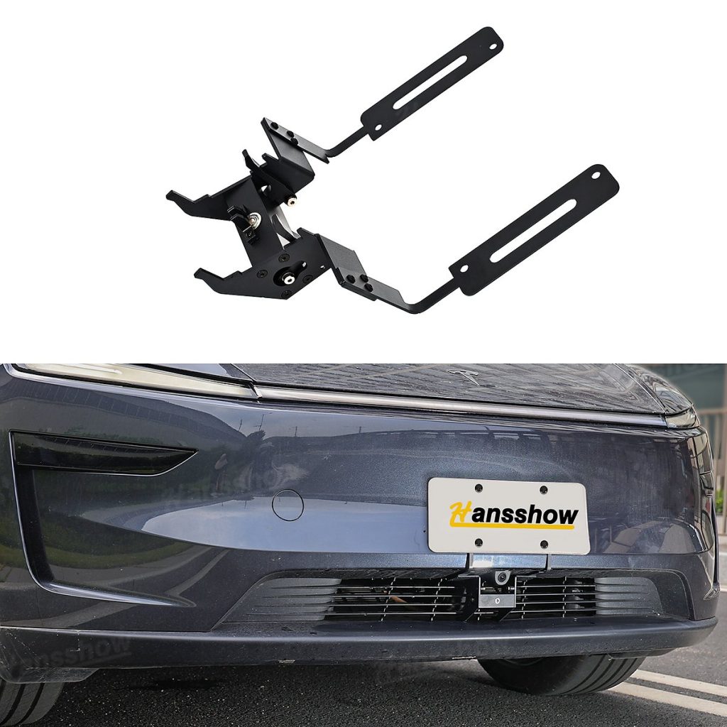 กรอบป้ายทะเบียน ป้ายทะเบียน Hansshow Tesla Model Y Juniper (FRAMES)