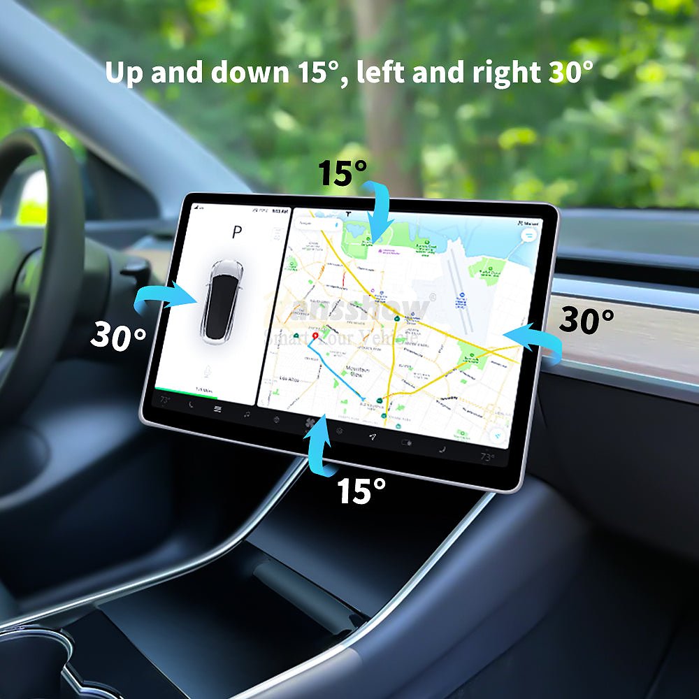 จอ คอนโซลหน้า Hansshow Tesla Model 3 Highland