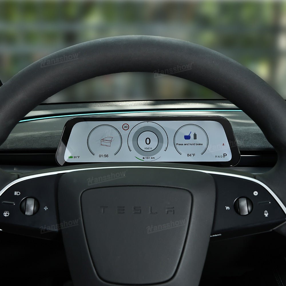 驾驶员显示屏 Hansshow Tesla Model 3 Highland(9.6-INCH CARPLAY HEAD-UP)