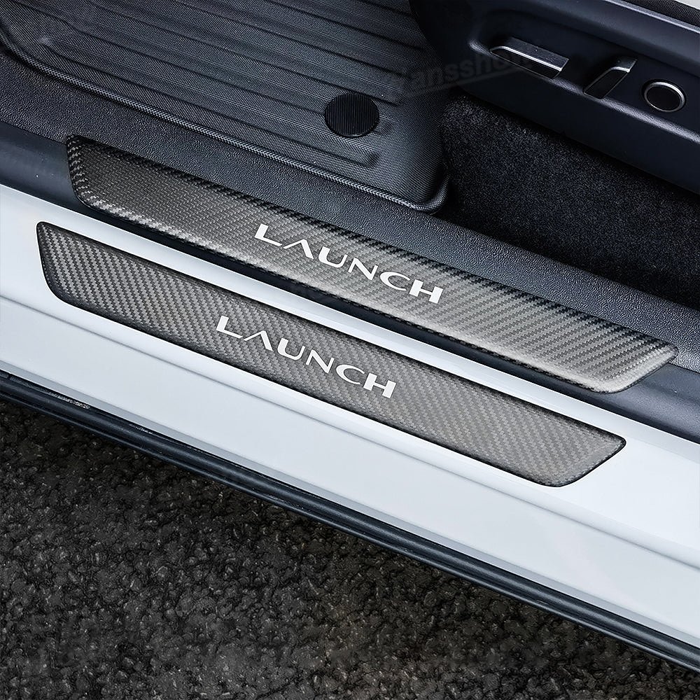 ชิ้นส่วนคาร์บอน ประตู Hansshow Tesla Model Y Juniper (LETTERING PROTECTOR LAUNCH)