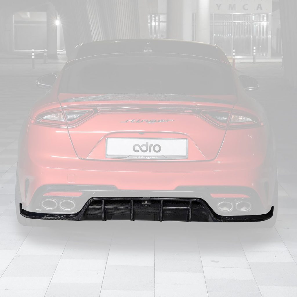 ดิฟฟิวเซอร์ท้าย Carbon Fiber Kia Stinger (V2) ADRO แท้