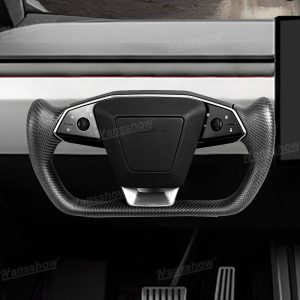 พวงมาลัย พวงมาลัย Hansshow Tesla Cybertruck (HEATING MOLDED)
