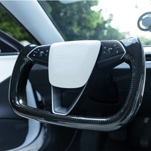 พวงมาลัย พวงมาลัย Hansshow Tesla Model 3 Highland (FULL REAL) (แบบที่ 2)