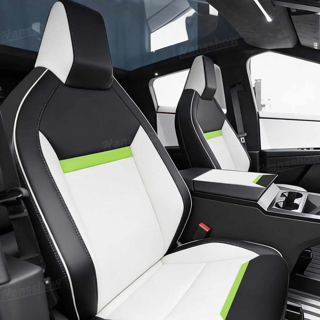 อุปกรณ์เบาะ Hansshow Tesla Cybertruck (GREEN)