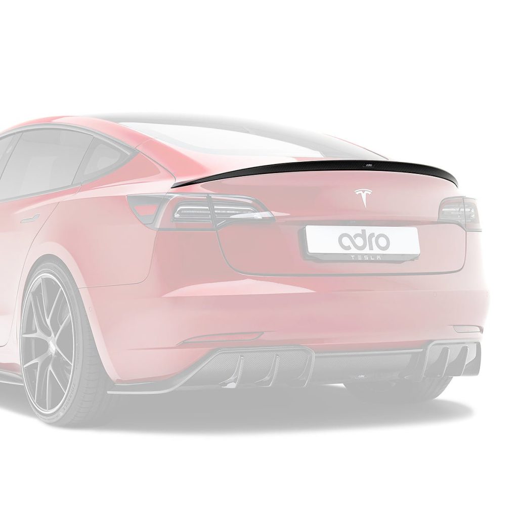 สปอยเลอร์ท้าย Carbon Fiber Tesla Model 3 (V1) ADRO แท้